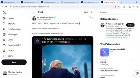 Trump keeps dropping Q-proofs as does Dan Scavino. Nothing can stop what is coming!
