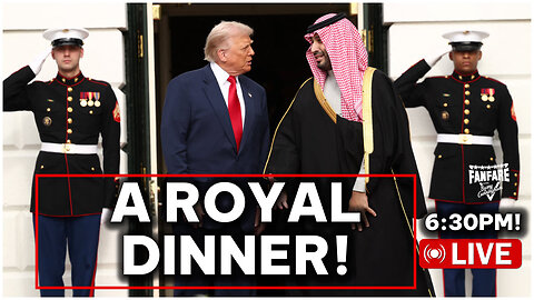 BREAKING NEWS: PRESIDENT TRUMP HOSTS DINNER WITH SAUDI ARABIA CROWN PRINCE MOHAMMED BIN SOLMAN !