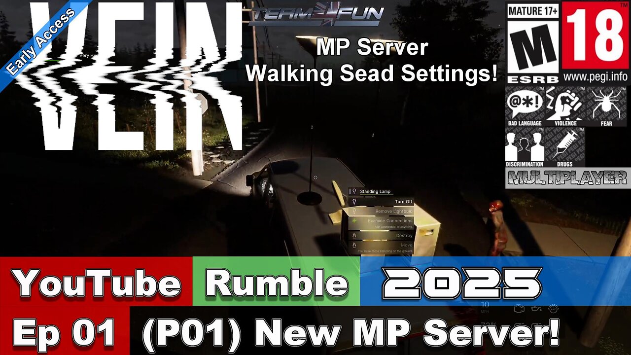 2025 Vein MP (Ex Twitch Livestream Episode 01 Part 01) New MP Server!
