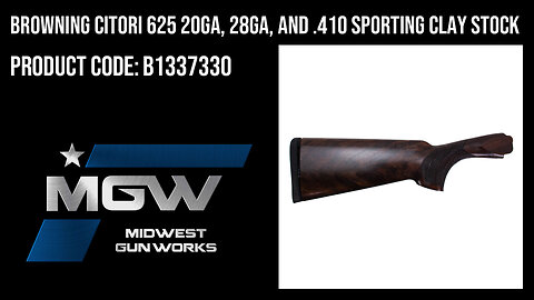Browning Citori 625 20ga, 28ga, and .410 Sporting Clay Stock - B1337330