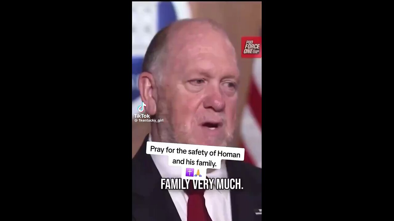 Tom Homan Is Constantly Having His Life Threatened
