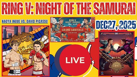 Inoue vs. Picasso: Ring V: Night of the Samurai LIVE BLOW-BY-BLOW