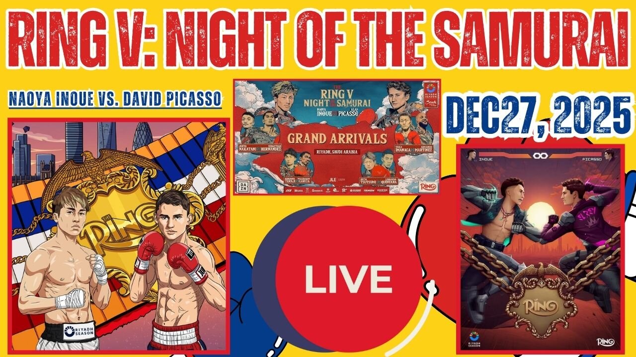 Inoue vs. Picasso: Ring V: Night of the Samurai LIVE BLOW-BY-BLOW