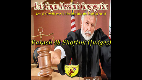 BGMCTV P203 Parash 48 Shoftim D’varim/Deuteronomy 16:18- 21:9