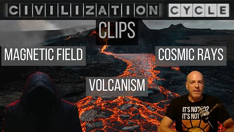 Civilization Cycle CLIPS - Cosmic Rays, Volcanism, Shifting Magnetic Field