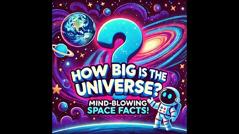 How Big is the Universe? 🌌😲 | Mind-Blowing Space Facts for Kids!