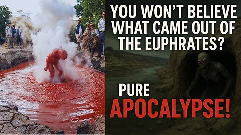 "YOU WON’T BELIEVE WHAT CAME OUT OF THE EUPHRATES! PURE APOCALYPSE!"