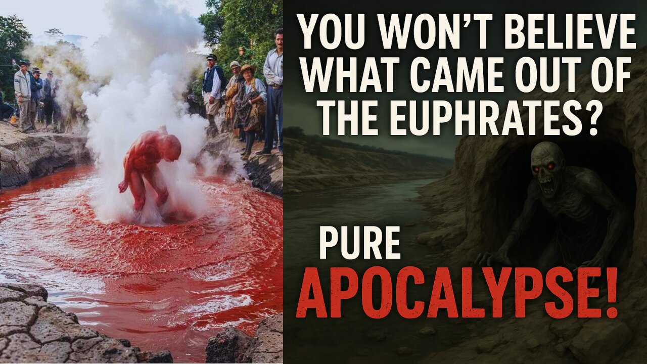 "YOU WON’T BELIEVE WHAT CAME OUT OF THE EUPHRATES! PURE APOCALYPSE!"