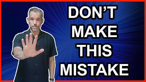 One mistake all beginners make on Rumble