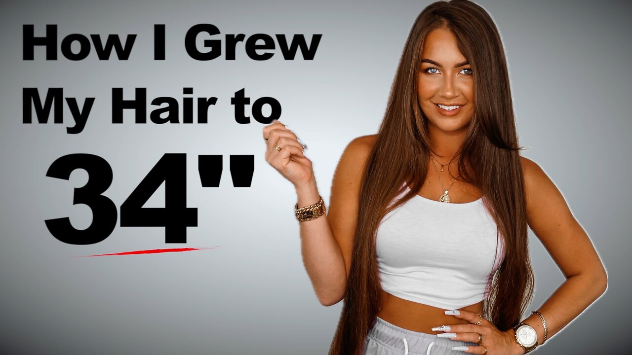 How I Grew My Hair LONG, THICK & HEALTHY (What Actually Works!)