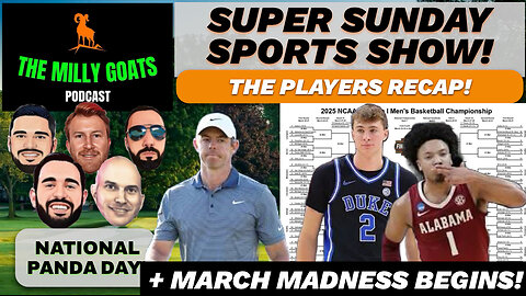 It's March Madness Time, Former Cowboys Drama, & Playoff at THE PLAYERS!