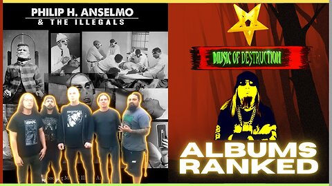 ⚜Philip Anselmo And The Illegals Albums Ranked⚜