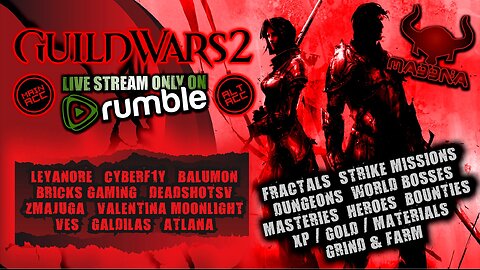 GUILD WARS 2 ALT/MAIN ACC 7 DAYS CHALLENGE Pt.01