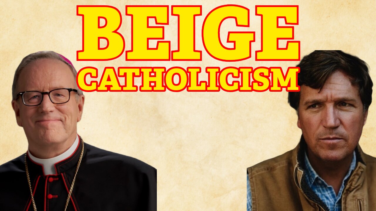 Bishop Barron on Tucker Carlson
