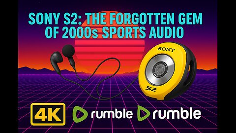 🎧 Sony S2: The Forgotten Gem of 2000s Sports Audio 🎽🎶