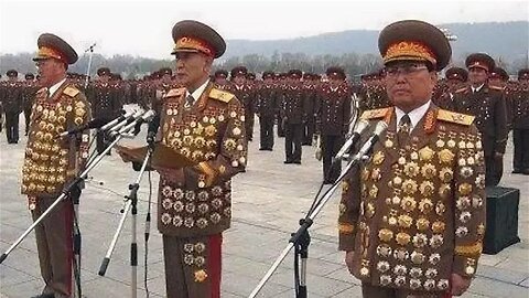 How come North Korean generals have so many awards