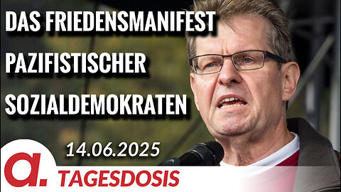 Das Manifest für den Frieden pazifistischer Sozialdemokraten | Von Uwe Froschauer