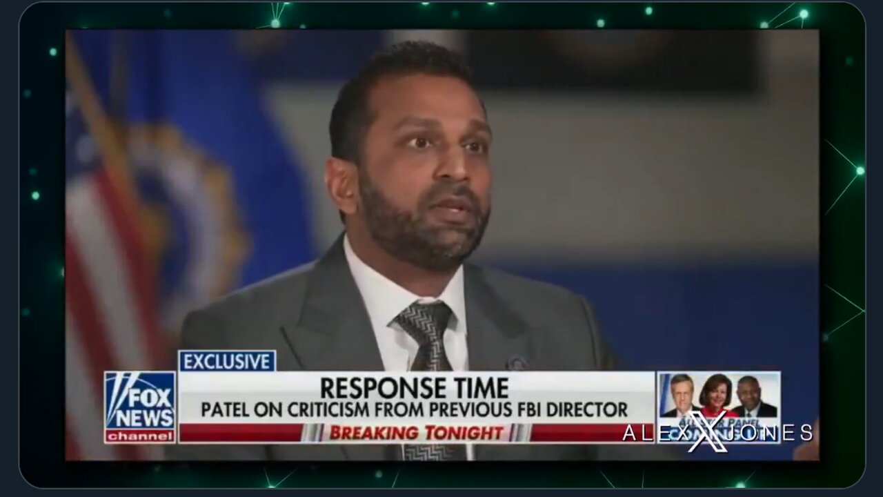 VIDEO: FBI Director Kash Patel Publicly Responds To Criticism From Former FBI Head James Comey