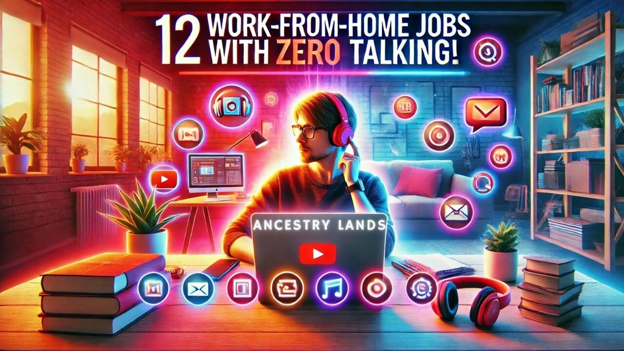 🔇 12 Work-From-Home Jobs with ZERO Talking! | No Calls, No Meetings, Just Peace & Money 💰