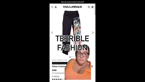 I hope this doesn’t awaken something in me… #stupidrichpeoplefashion #fashionfail #wtf #fashion