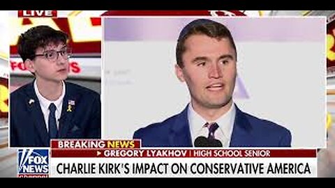 Teen vows to carry Charlie Kirk's torch for young conservatives