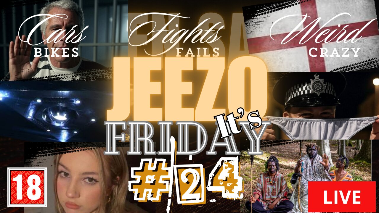 Jeezo It's Friday LIVE | Chats, Laughs, and Cold Ones to get the weekend started