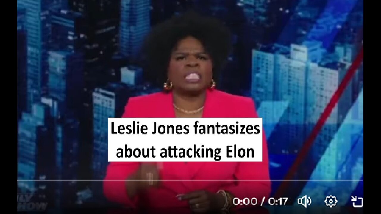 Leslie Jones fantasizes about attacking Elon Musk