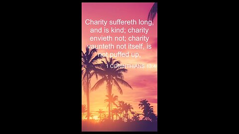 1Corinthians 13:4