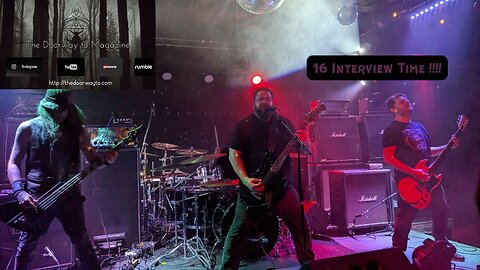 Interview with Bobby of 16 ( Relapse Records)