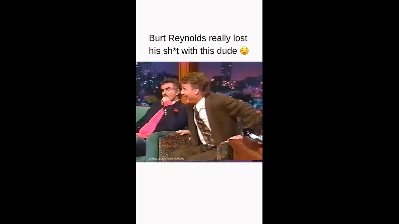 Donโt get on Burt Reynolds bad side..old interview clip of him LOOSING IT!!!๐ซ ๐ฅน๐ณ๐คฃ๐ฑ๐๐ฎโ๐จ