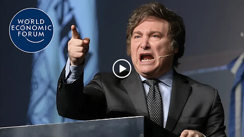 “THEY’RE ALL PEDOPHILES!” - Argentine Pres. Milei at WEF, Davos