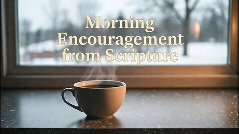 Morning Encouragement from Scripture: Hebrews 4.10