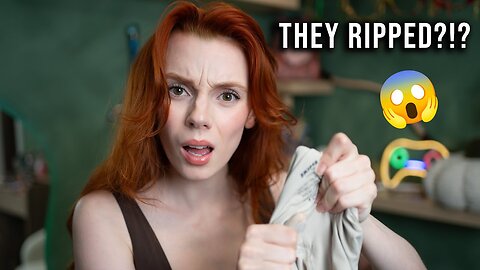 SKIMS Lingerie Try On FAIL 😭 My Leggings RIPPED?!