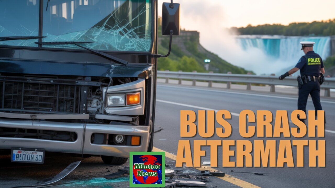 Tour bus returning to New York City from Niagara Falls crashes