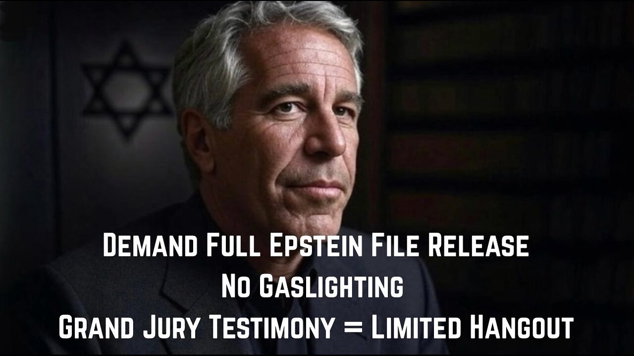Demand Full Epstein File Release