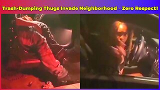 Entitled Trash-Dumpers Invade Suburb – Zero Respect, Zero Cleanup, Total Outrage!