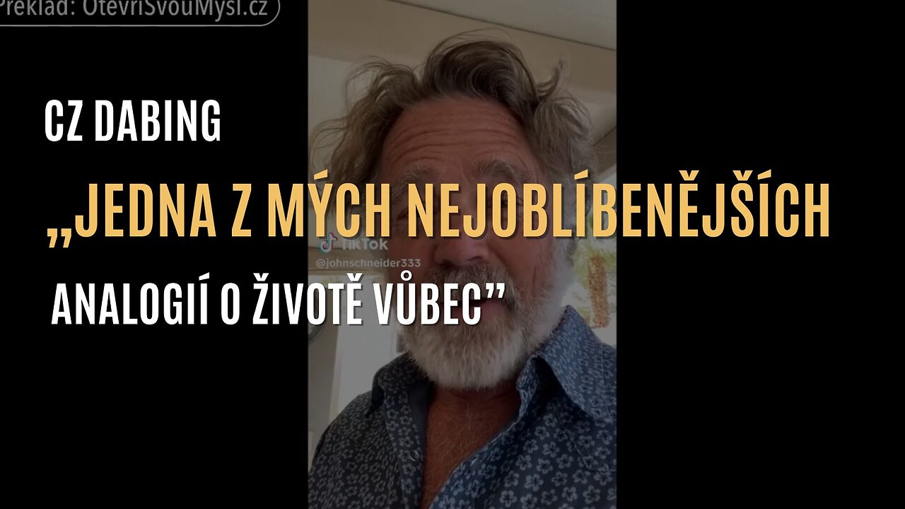 „Tohle je jedna z mých nejoblíbenějších analogií vůbec” (CZ DABING)