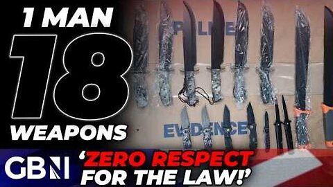 "Shocking Arrest: Londoner Caught Supplying 18 Knives to Violent Gangs"
