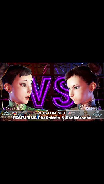 Kuya Kalbo SF6 Custom Set with PhoShizzle 2025 Summer June 2nd session. Guest starring SocioStache.