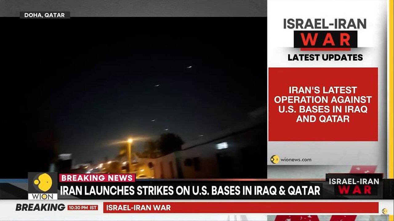 BREAKING Iran Told Qatar The Missiles Were Coming