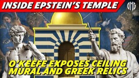 First-Ever Look Inside Epstein’s Temple Reveals Celestial Ceiling, Bizarre Statues