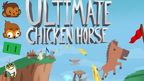 Ultimate chicken horse w/friends