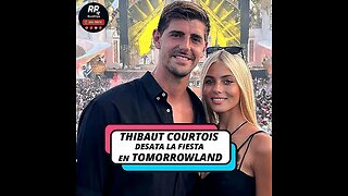 💃 THIBAUT COURTOIS DESATA LA FIESTA EN 🎶 TOMORROWLAND JUNTO A SU ESPOSA 💃 ¡EL VÍDEO ES VIRAL!
