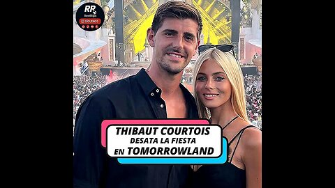 💃 THIBAUT COURTOIS DESATA LA FIESTA EN 🎶 TOMORROWLAND JUNTO A SU ESPOSA 💃 ¡EL VÍDEO ES VIRAL!