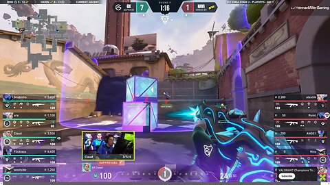 GX vs. NAVI - VCT EMEA 2025 Stage 2 Playoffs - Upper Round 1