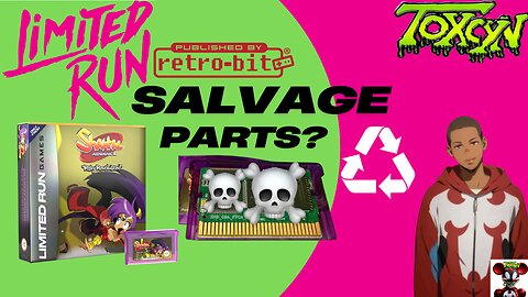 LIMITED RUN USING RECYCLED GBA PARTS!? LETS FIND OUT! unboxing Shantae AdvanceRisky Revolution