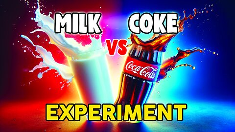 Mixing COKE and MILK | Coca Cola VS Milk Chemical Reaction Experiment