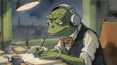 Jazzy Lofi with a Fren 🐸🎶 Chill Beats to Relax/Study to