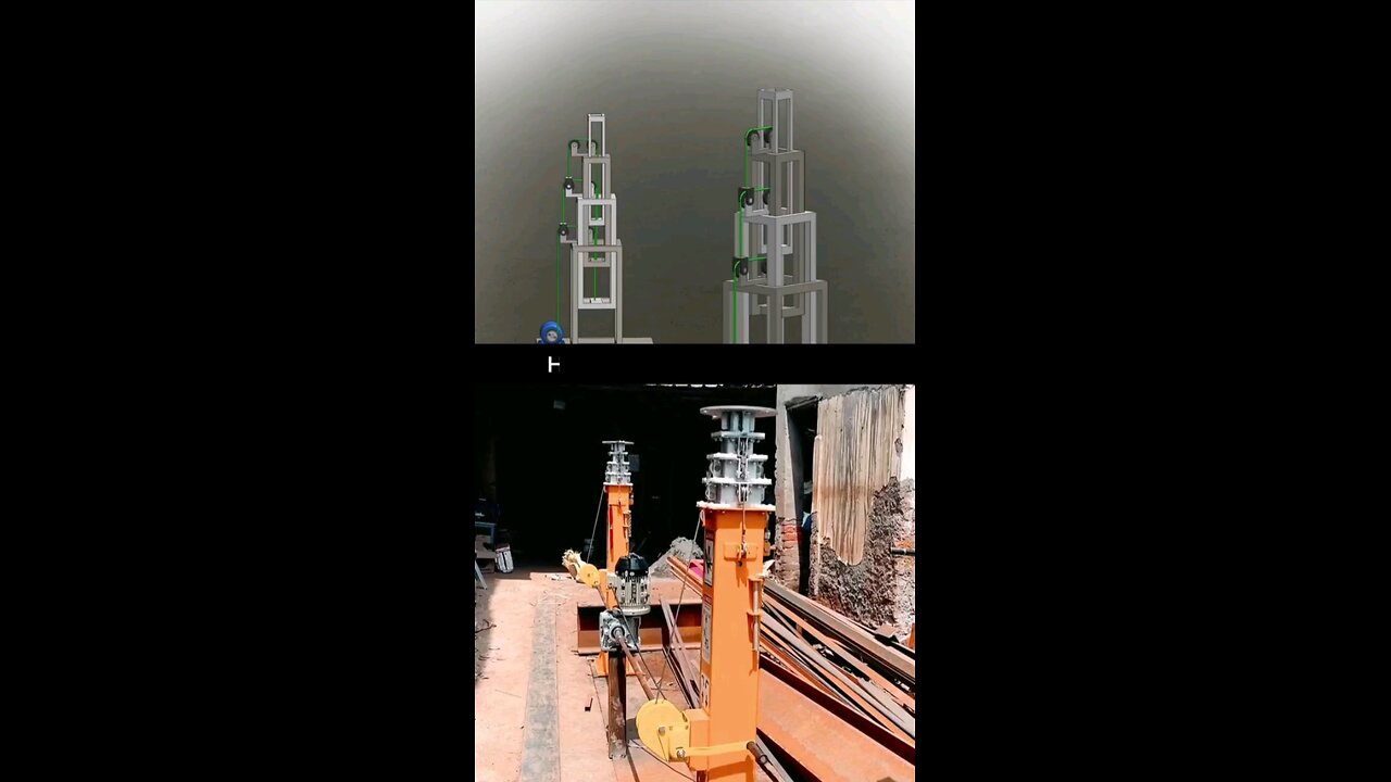 Heavy duty mast
