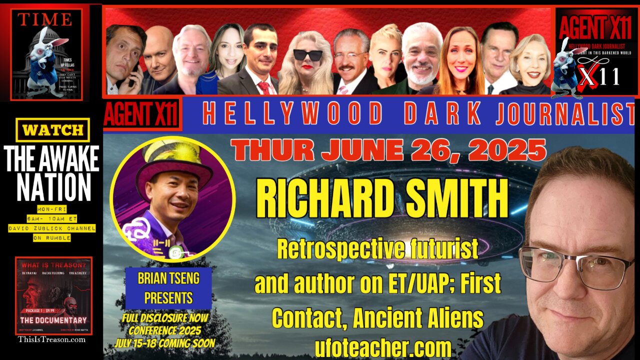 AGENT X11: EP: 246: BRIAN TSENG PRESENTS: : RICHARD SMITH UFO TEACHER